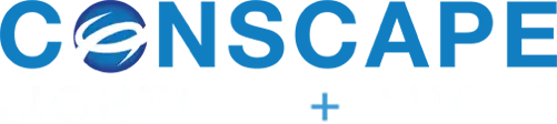Conscape Lighting + Audio ConsCape Lighting + Audio logo with a blue and white globe design incorporated into the letter "O", reflecting expertise in outdoor lighting and audio solutions. Perfect for those seeking innovative Toronto lighting.